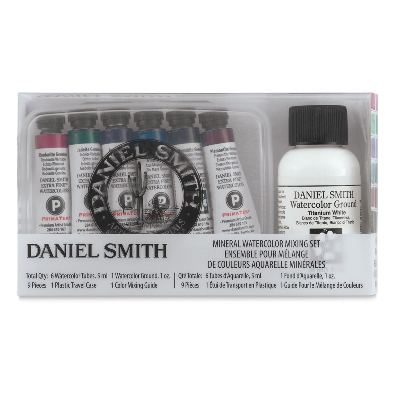 Daniel Smith Extra Fine Watercolor - Set of 7, Minerals Watercolor Mixing Set, 5 ml Tubes